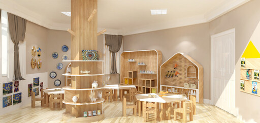 陶艺手工坊su模型-1