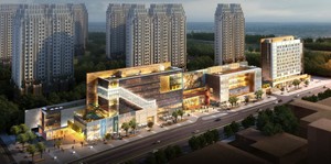 商业街建筑景观SU模型-4
