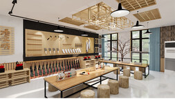 陶艺手工坊su模型-1