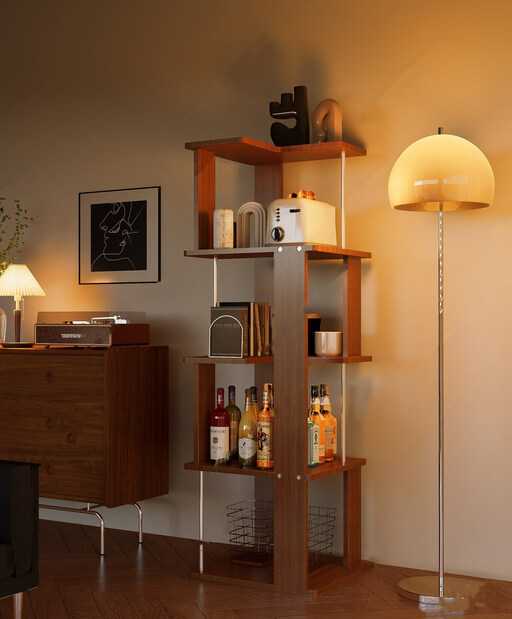 中古风装饰柜SU模型-1