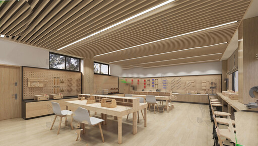 陶艺手工坊su模型-1