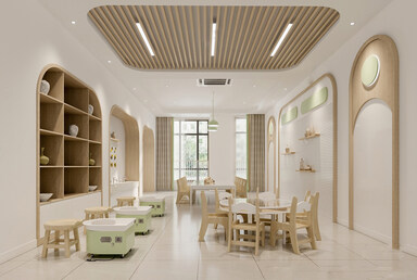 陶艺手工坊su模型-1