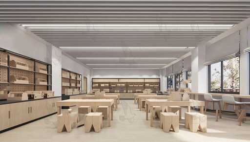 陶艺手工坊su模型-1