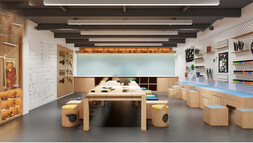 陶艺手工坊su模型-1