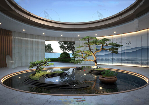 水景SU模型-1