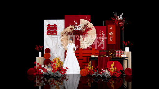 订婚宴美陈-1