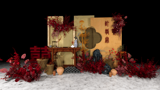 订婚宴美陈-1