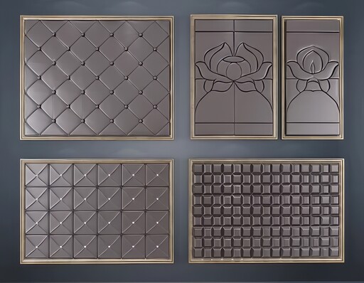 软包_硬包3D模型-1