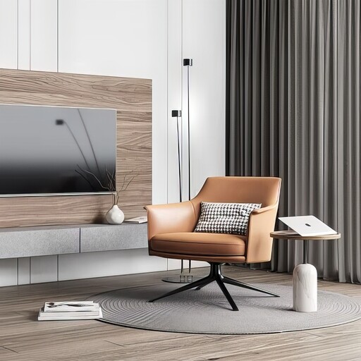 休闲椅3D模型下载-1