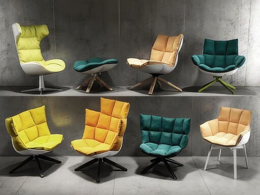 休闲椅3D模型下载-1