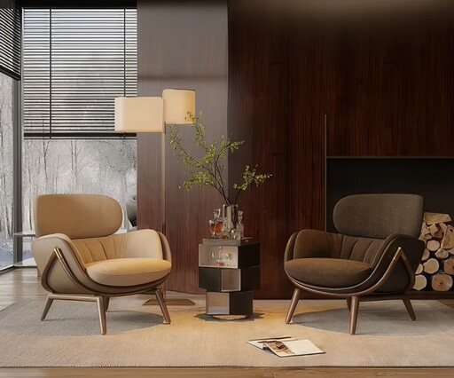 休闲椅3D模型下载-1