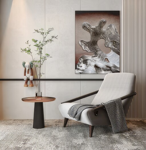 休闲椅3D模型下载-1