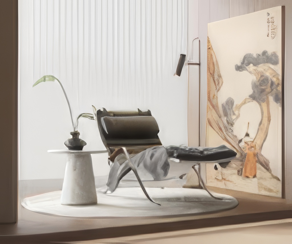 单人沙发3D模型-1