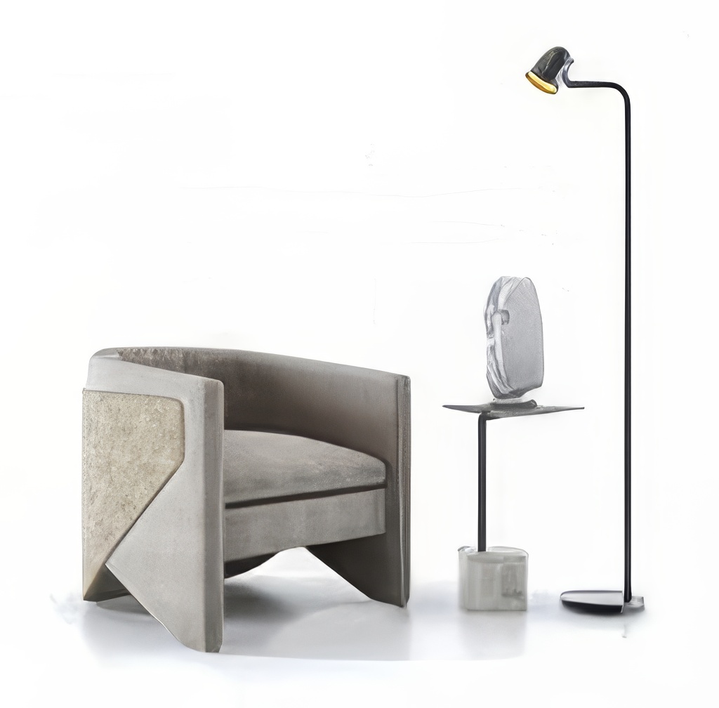 单人沙发3D模型下载-1