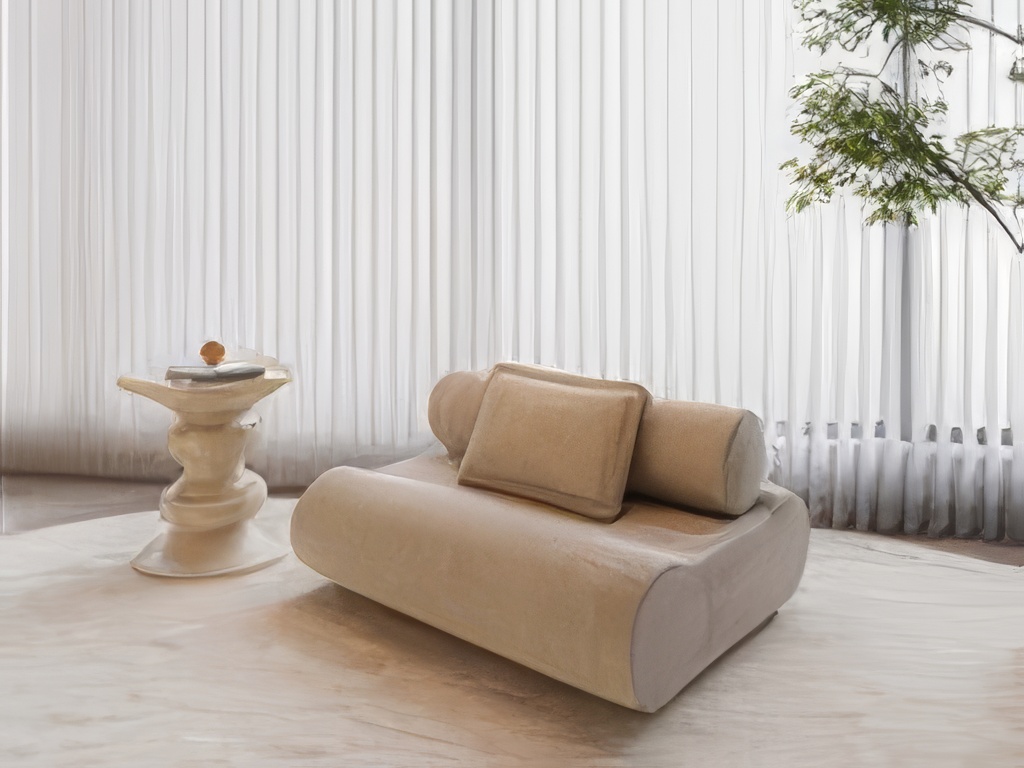 单人沙发3D模型-1