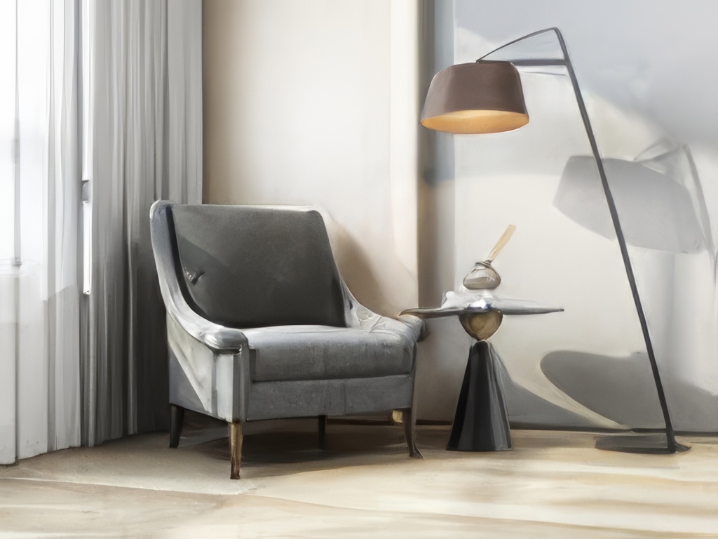 单人沙发3D模型下载-1