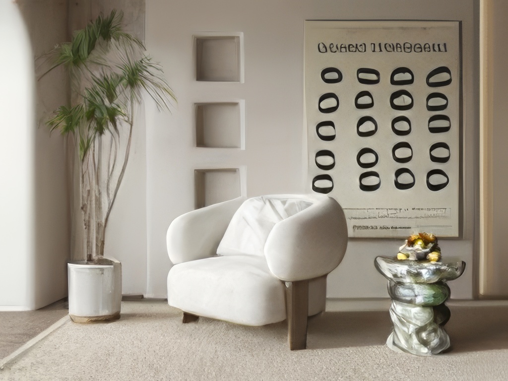 单人沙发3D模型-1