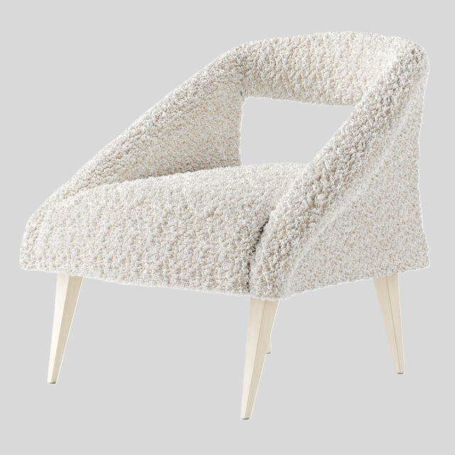 单人沙发3D模型下载-1