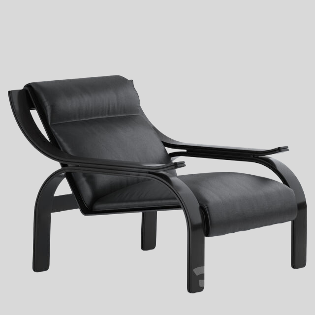 单人沙发3D模型下载-1