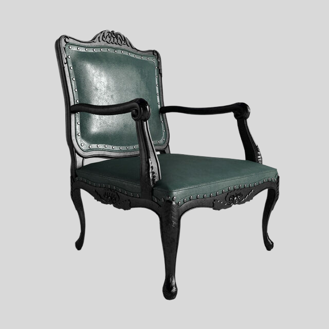 单人沙发3D模型下载-1