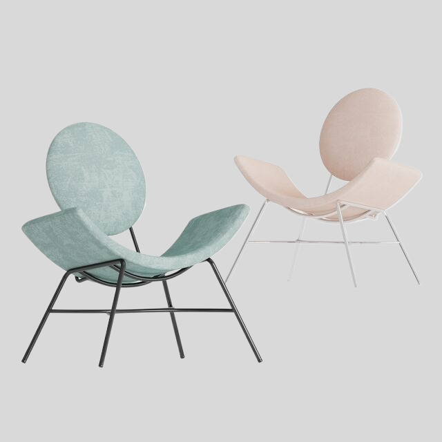 单人沙发3D模型下载-1