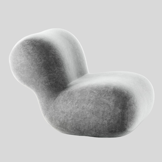 单人沙发3D模型下载-1