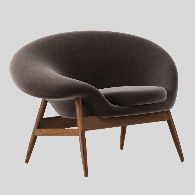 单人沙发3D模型下载-1