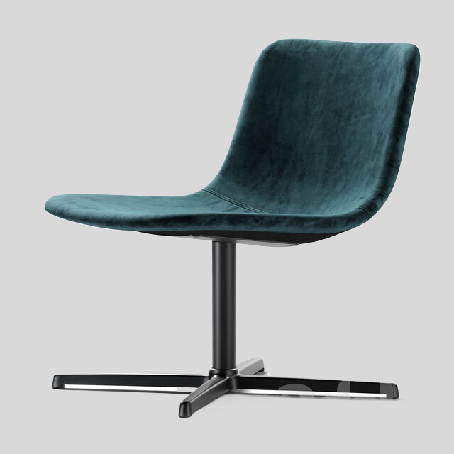 单人沙发3D模型下载-1