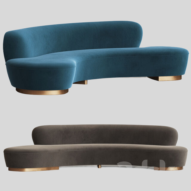 多人沙发3D模型下载-1