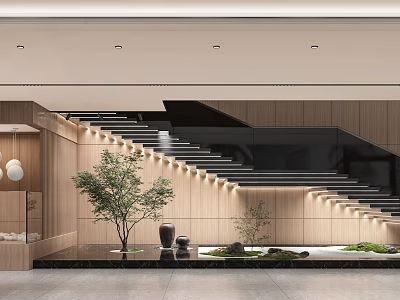 楼梯3D模型下载-1