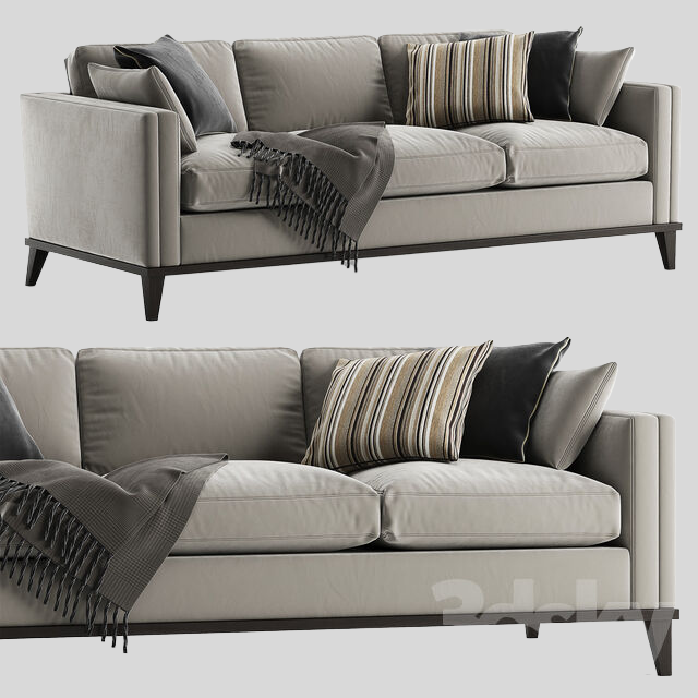 多人沙发3D模型下载-1