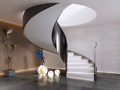 楼梯3D模型下载-1