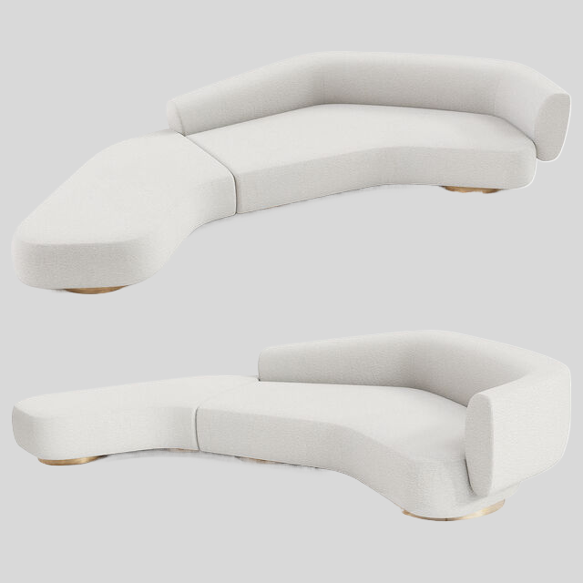 多人沙发3D模型下载-1