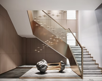 楼梯3D模型下载-1