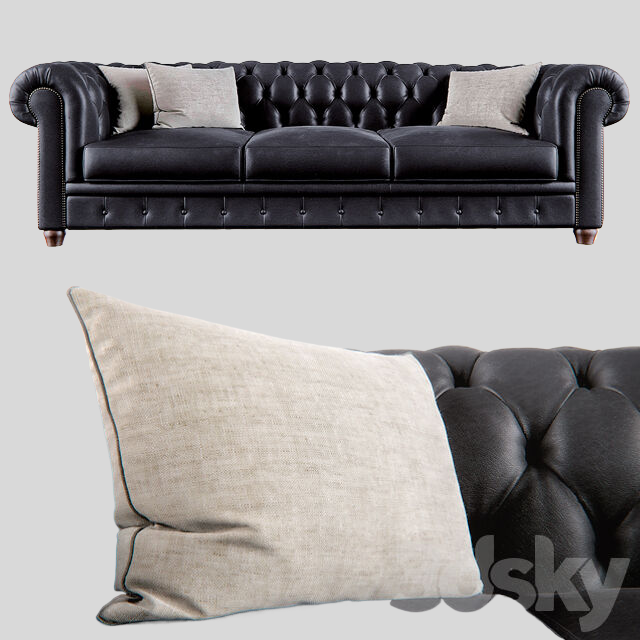 多人沙发3D模型下载-1