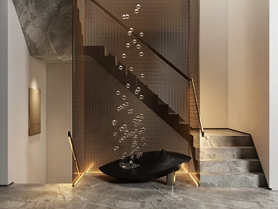 楼梯3D模型下载-1