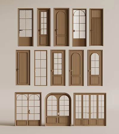 门3D模型下载-1