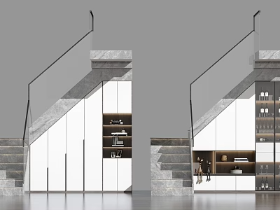 楼梯3D模型下载-1