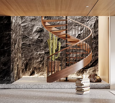 楼梯3D模型下载-1