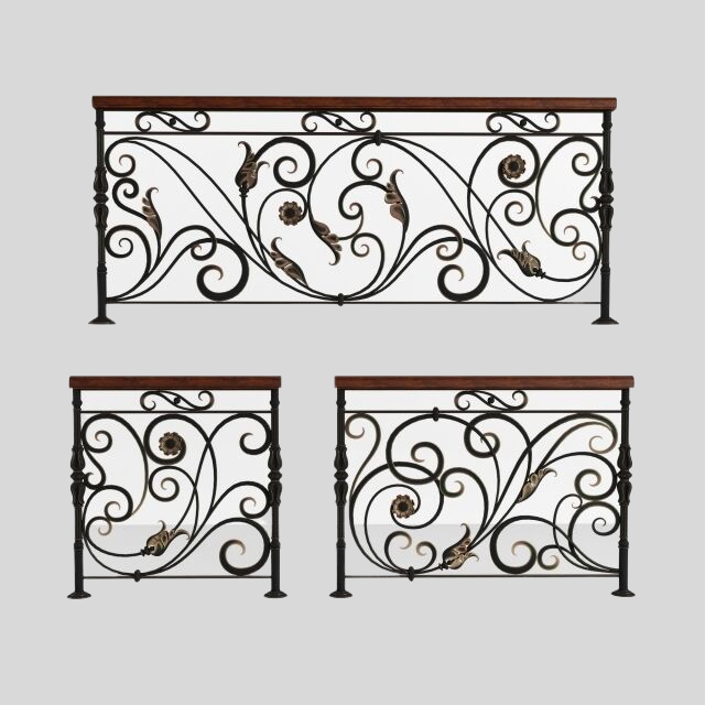 楼梯_扶手3D模型下载-1