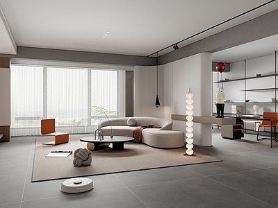 异形沙发SU模型下载-1