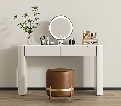 梳妆台SU模型下载-1