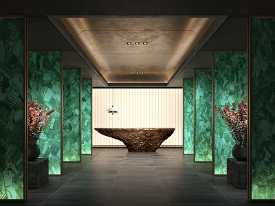 走廊SU模型下载-1