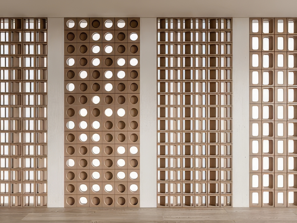 屏风隔断SU模型-1