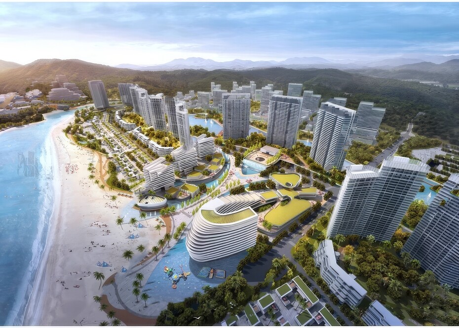 小区住宅建筑SU模型-1