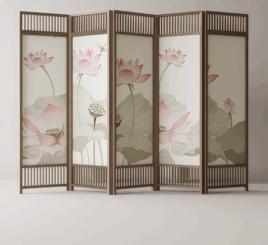 D5专用屏风隔断模型-1