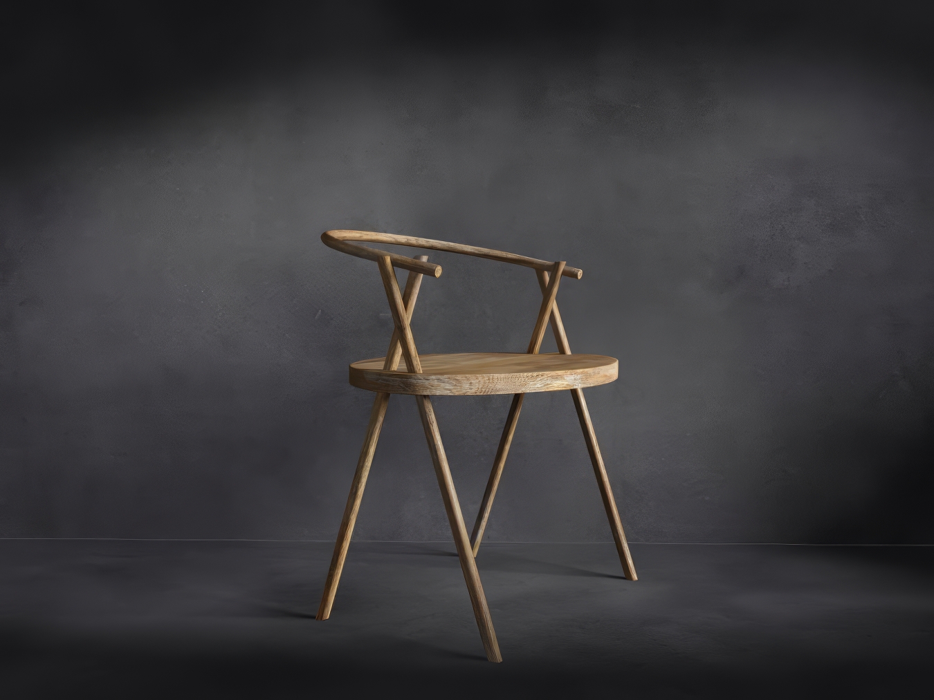 北欧现代座椅模型-1