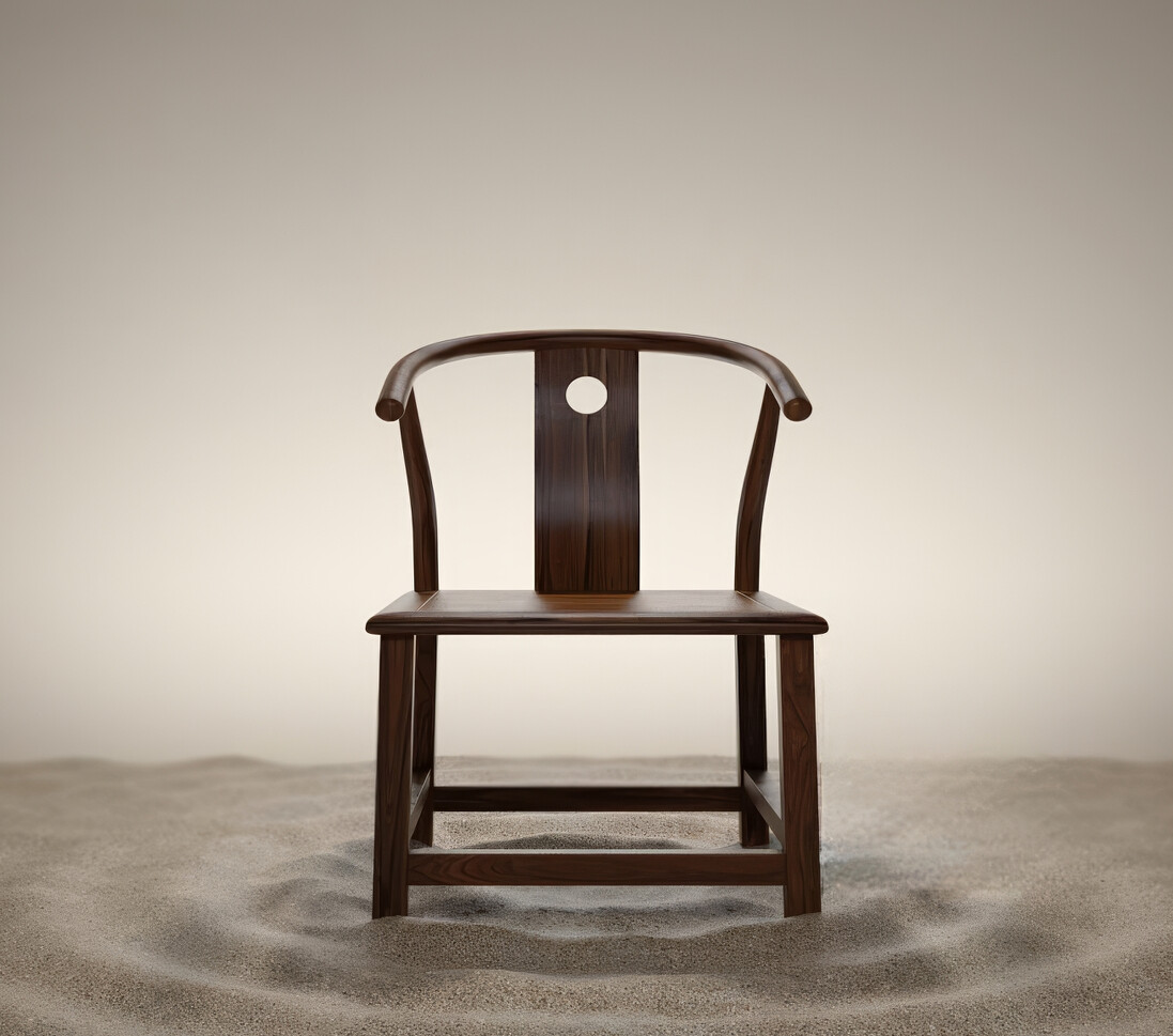 新中式座椅3D模型-1