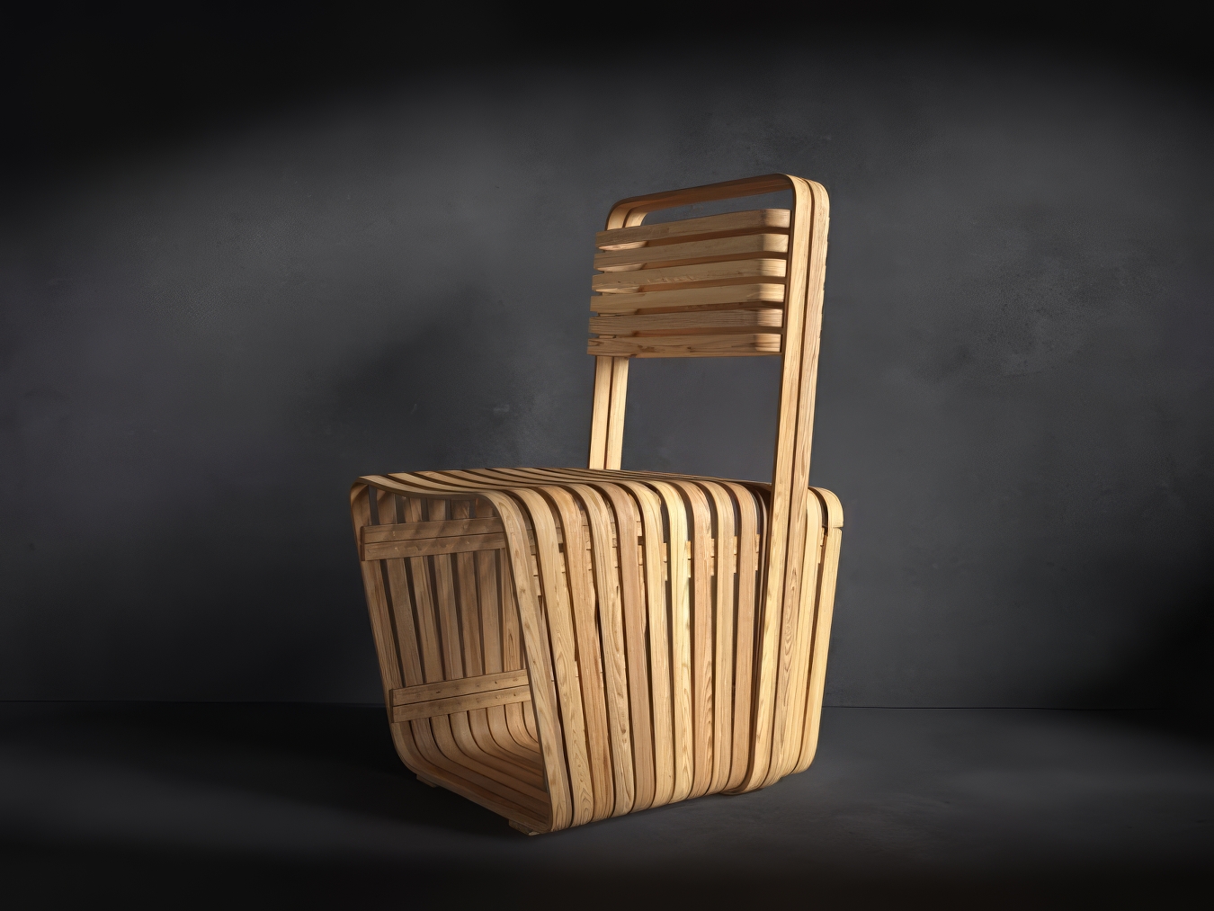 北欧现代座椅模型-1