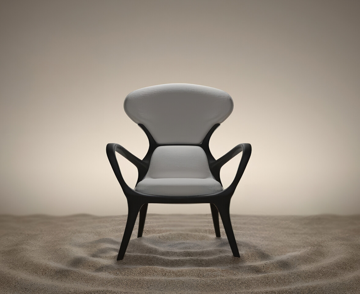 新中式座椅3D模型-1